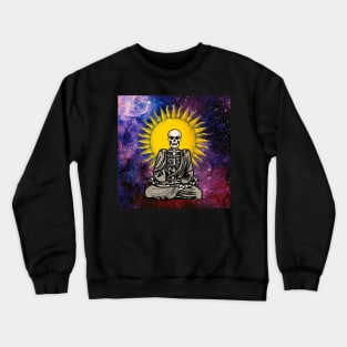 Meditating skull Crewneck Sweatshirt